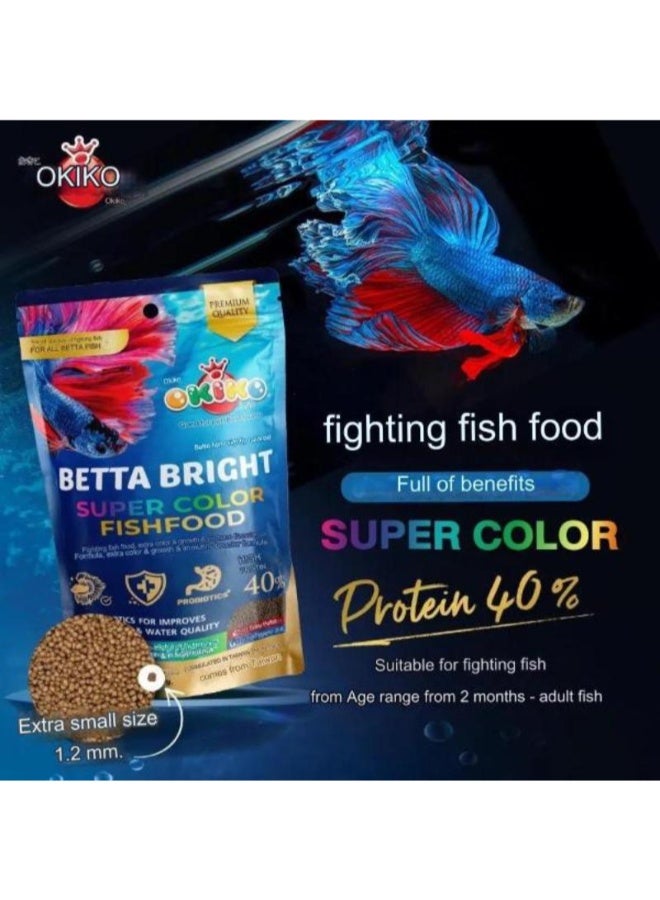 Okiko Betta Bright Super Color Fish Food - 20g - Image 5